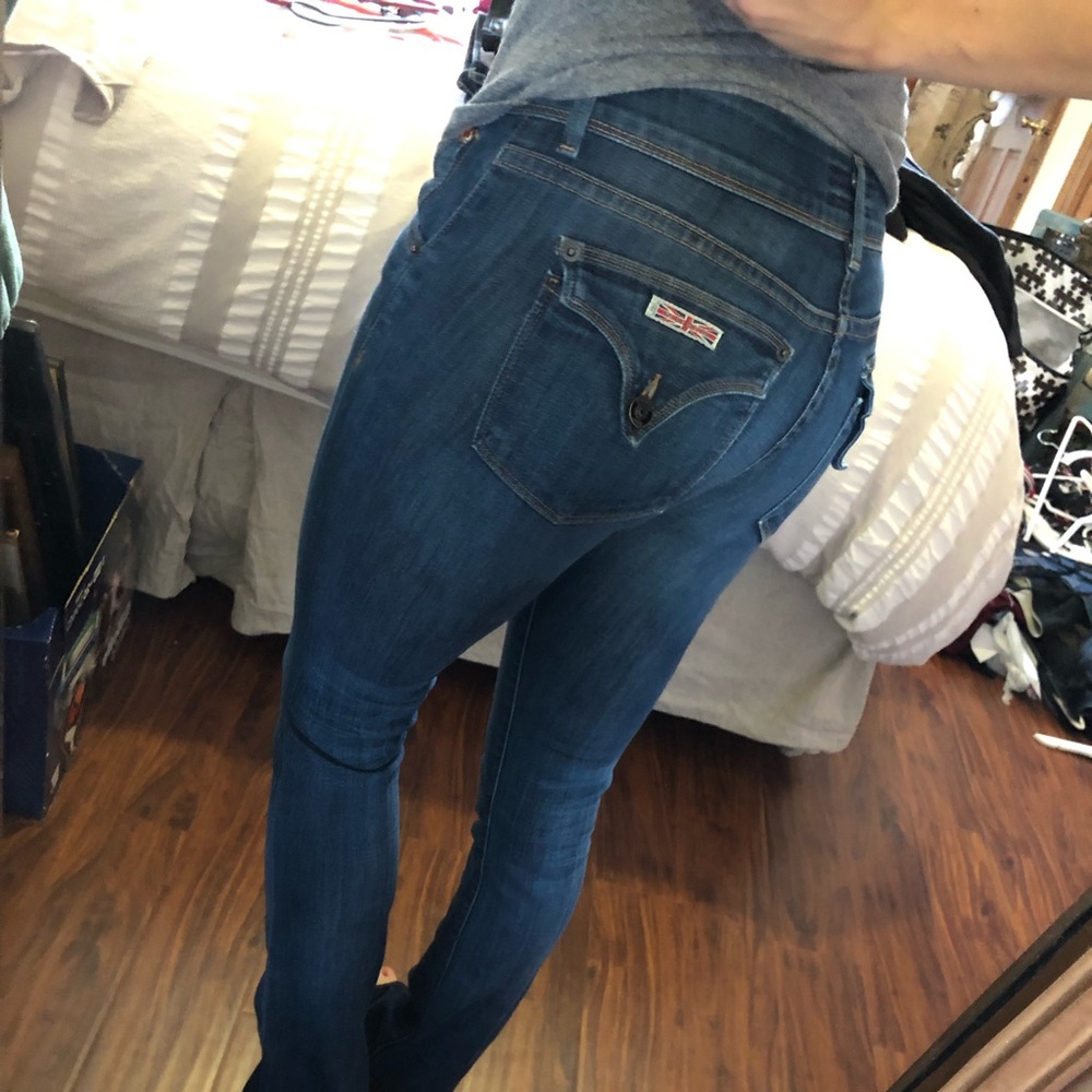 Size 25 blue Hudson jeans